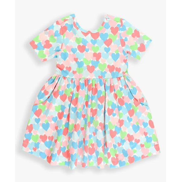 Rufflebutts Happy Hearts Twirl Dress