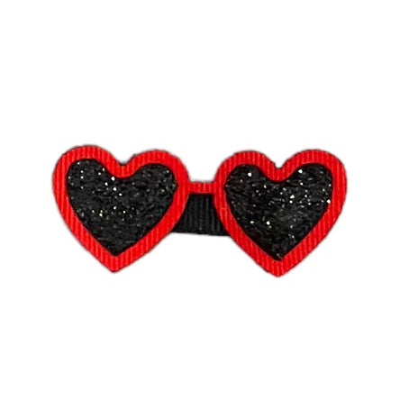 Heart Sunglasses Sculpture Bow