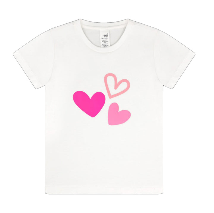 Hearts Pure Coconut Totally Tee by Set Athletics