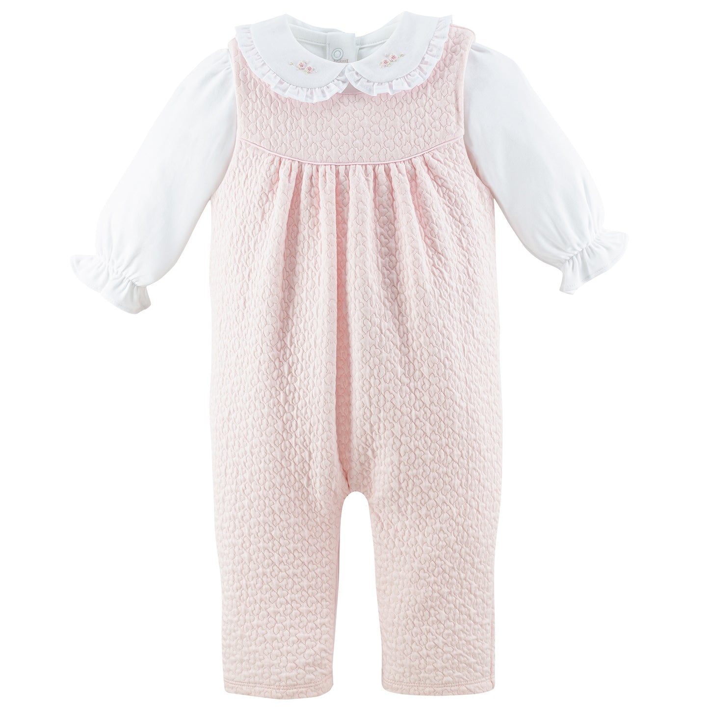 Hearts Pink Romper by Baby Club Chic