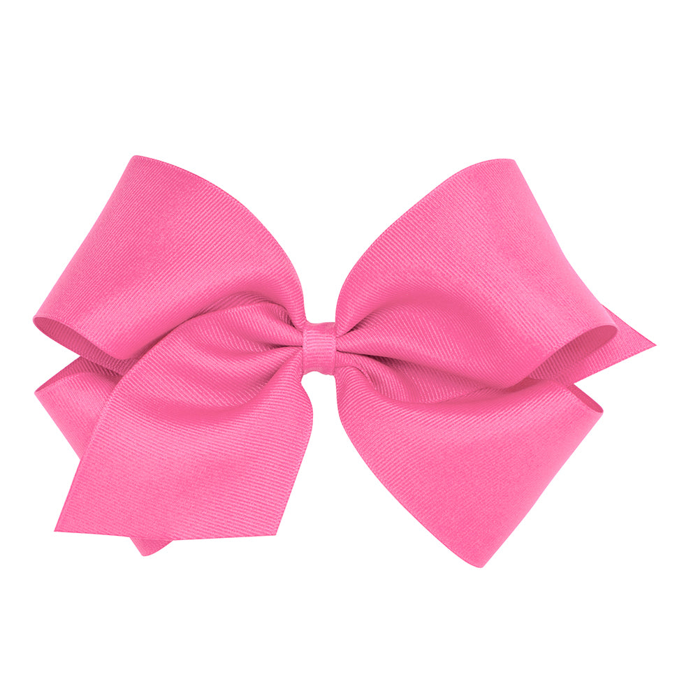 KING (6.25" wide) Grosgrain Bow by Wee Ones (47 Colors)