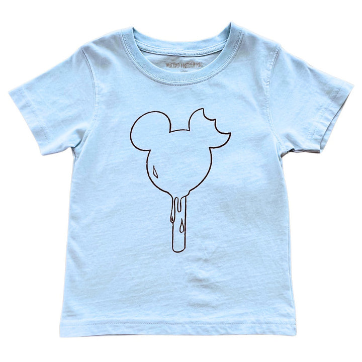 Ice Cream Bar Blue Tee Shirt by Mustard & Ketchup Kids