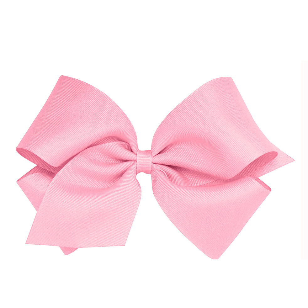 KING (6.25" wide) Grosgrain Bow by Wee Ones (47 Colors)
