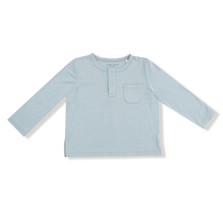 Jadeite Henley Top by Angel Dear