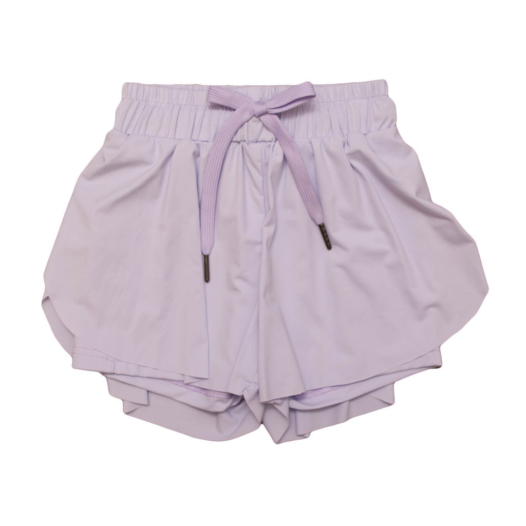 Lavender Butterfly Shorts by Belle Cher