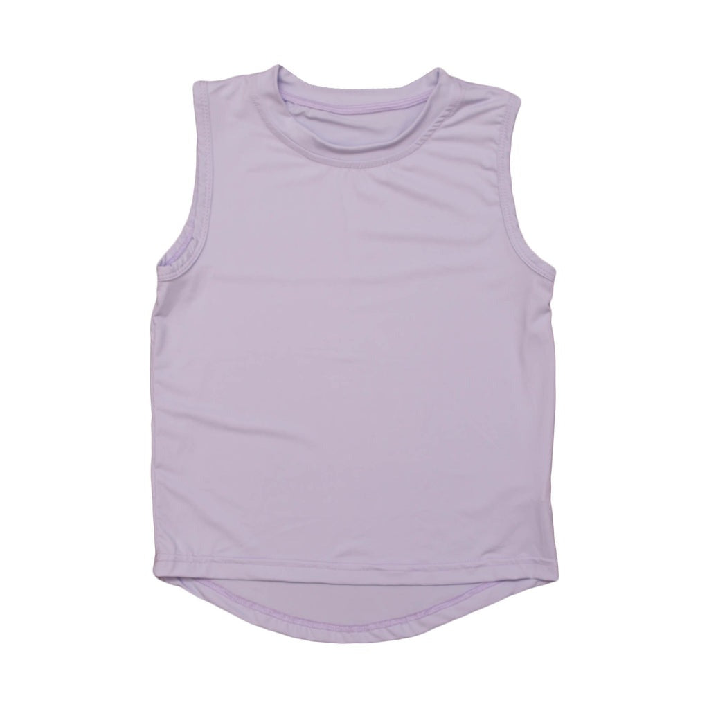 Lavender High Low Tank by Belle Cher