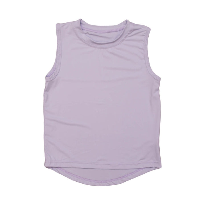 Lavender High Low Tank by Belle Cher