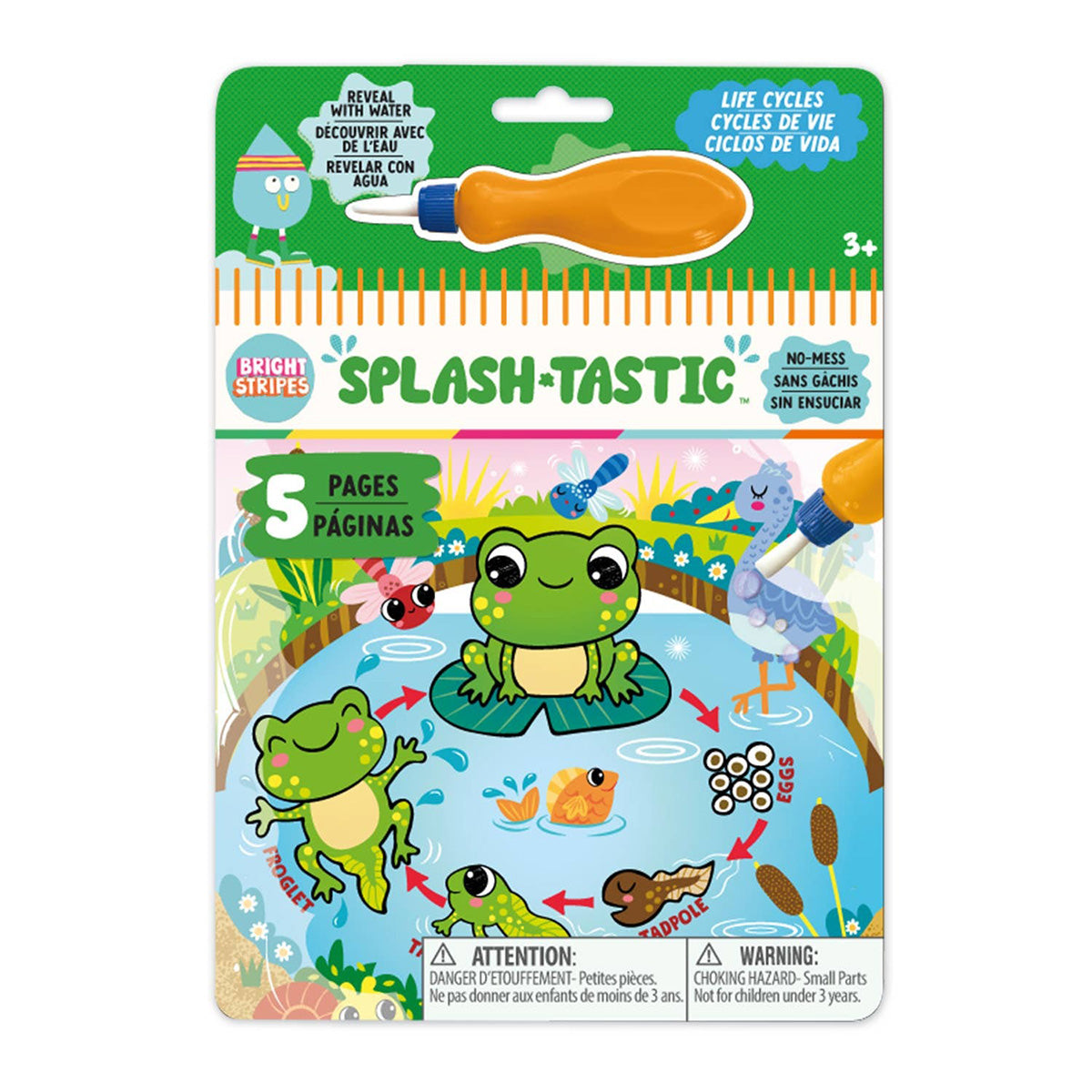 Life Cycles Splash-Tastic Water Reveal Pad by Bright Stripes
