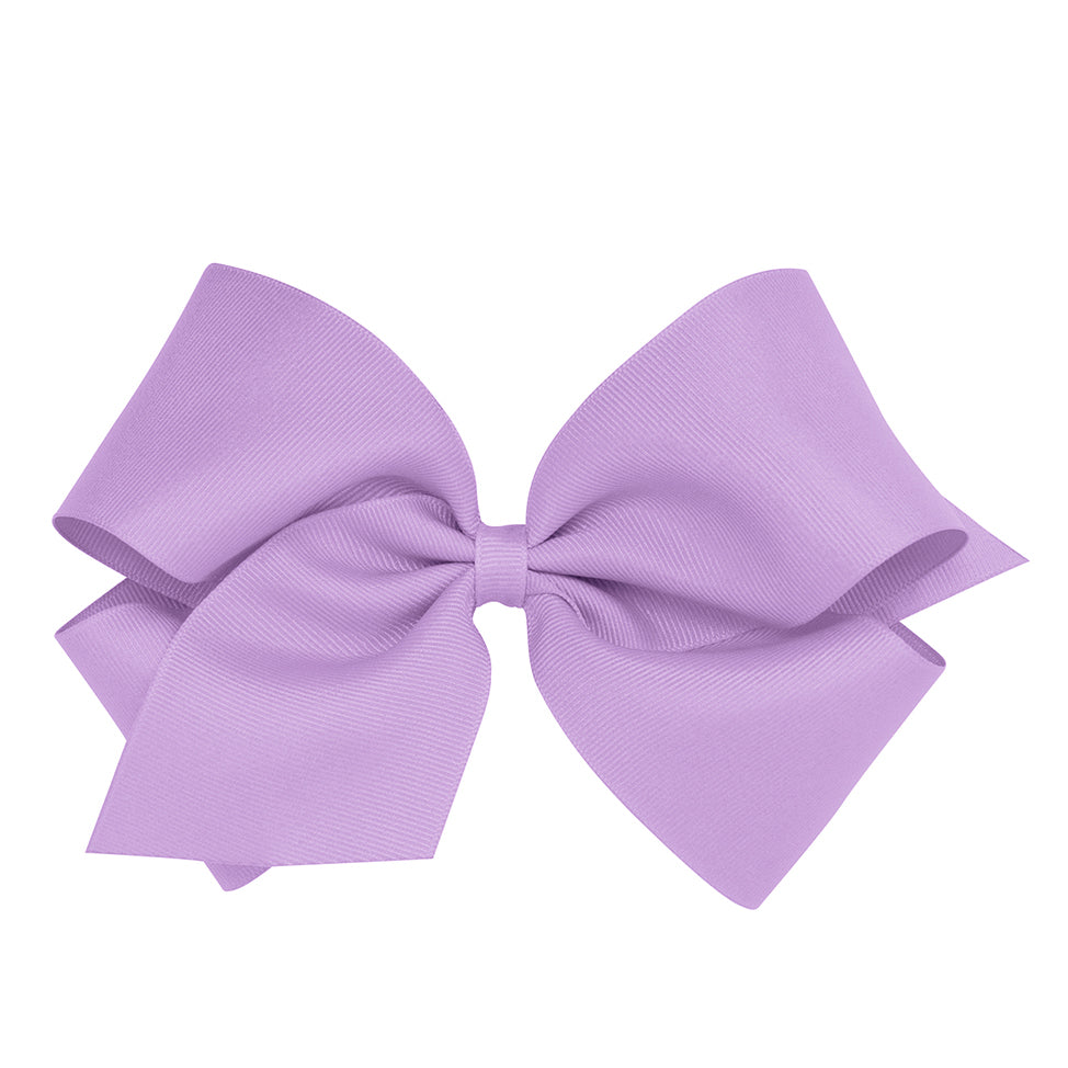 KING (6.25" wide) Grosgrain Bow by Wee Ones (47 Colors)