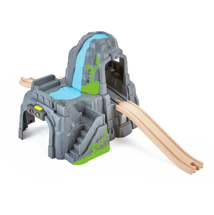 Light and Sound Mountain Tunnel Rail Set by Hape