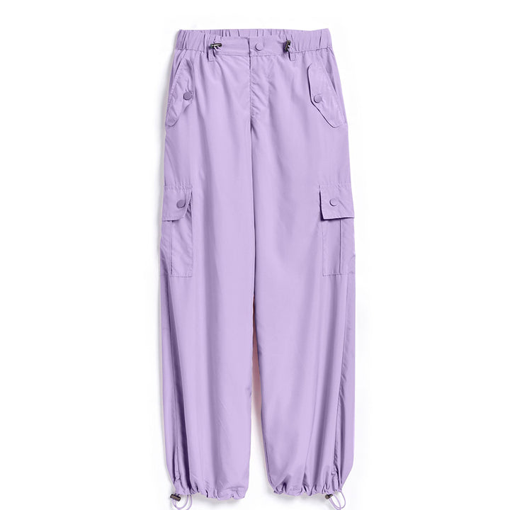 Lilac Parachute Pants by Tractr