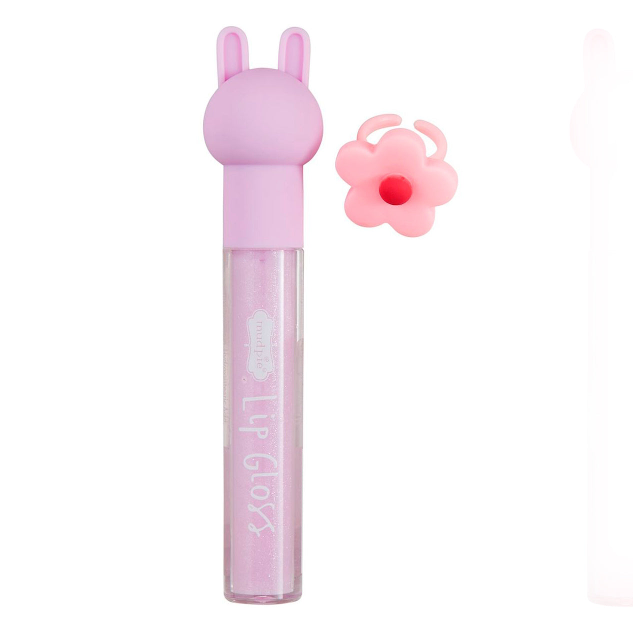 Easter Bunny Lip Gloss and Flower Ring Set by Mud Pie