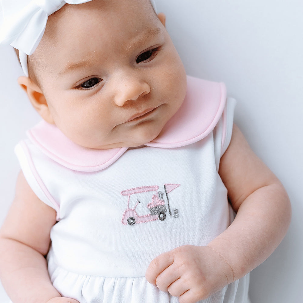 Little Golfer Collared Bubble by Magnolia Baby