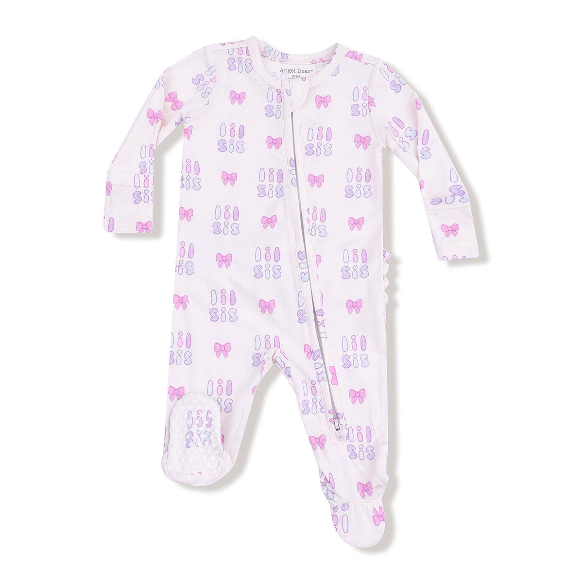Little Sister Zipper Footie by Angel Dear