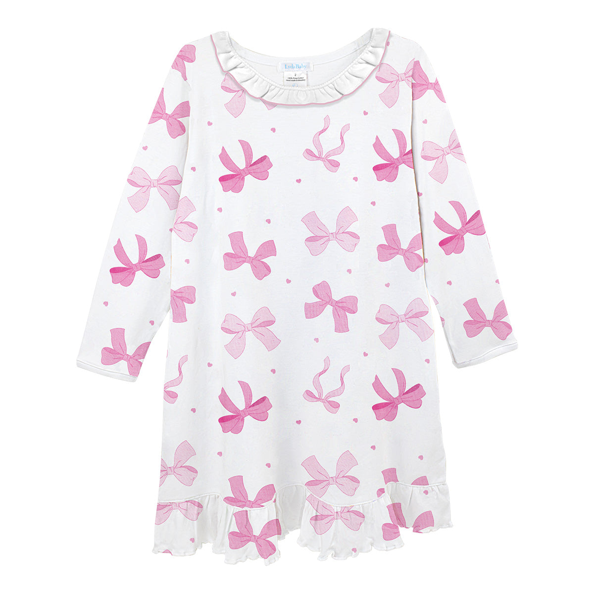 Lovely Bows Night Gown by LydaBaby