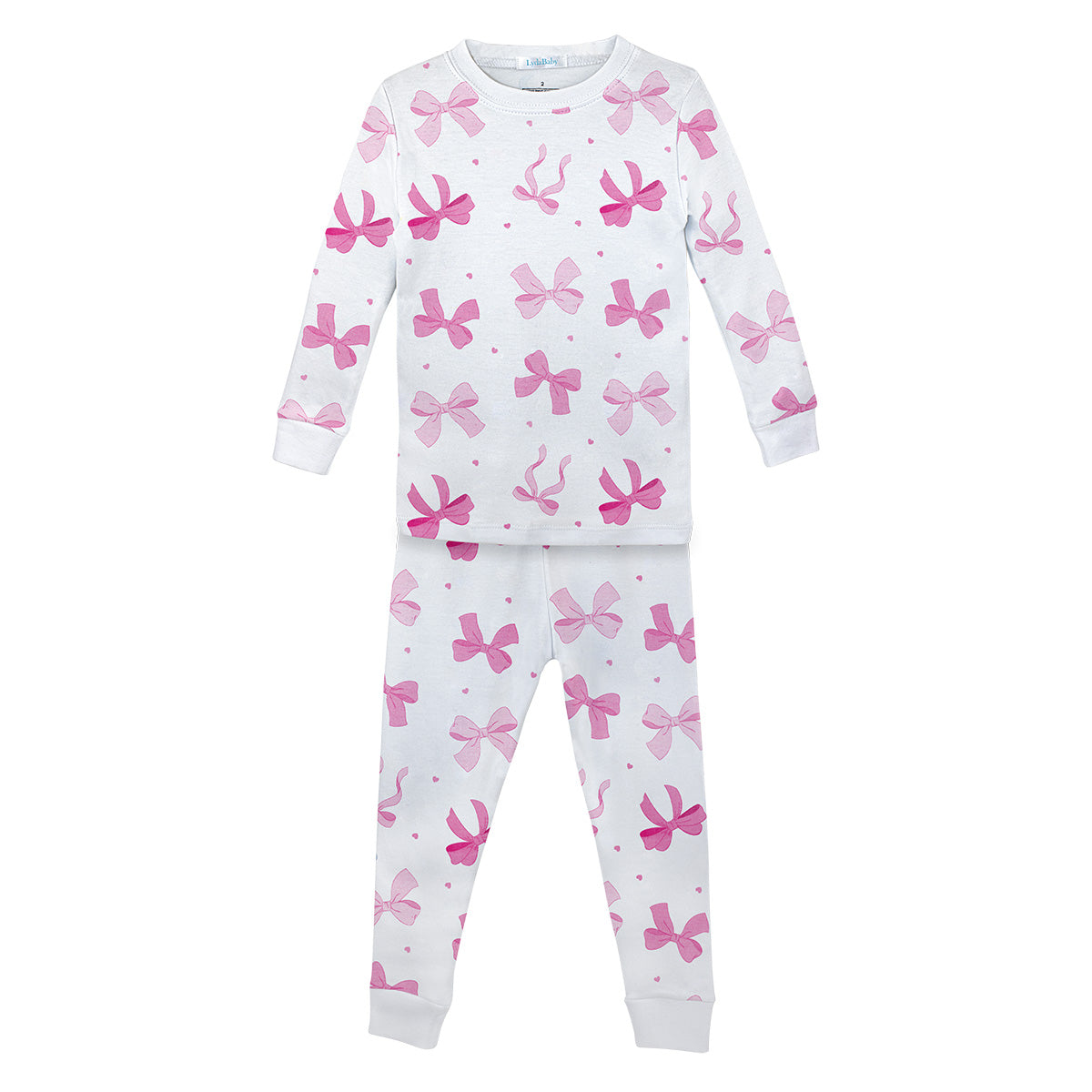 Lovely Bows Two-Piece Pajama by LydaBaby