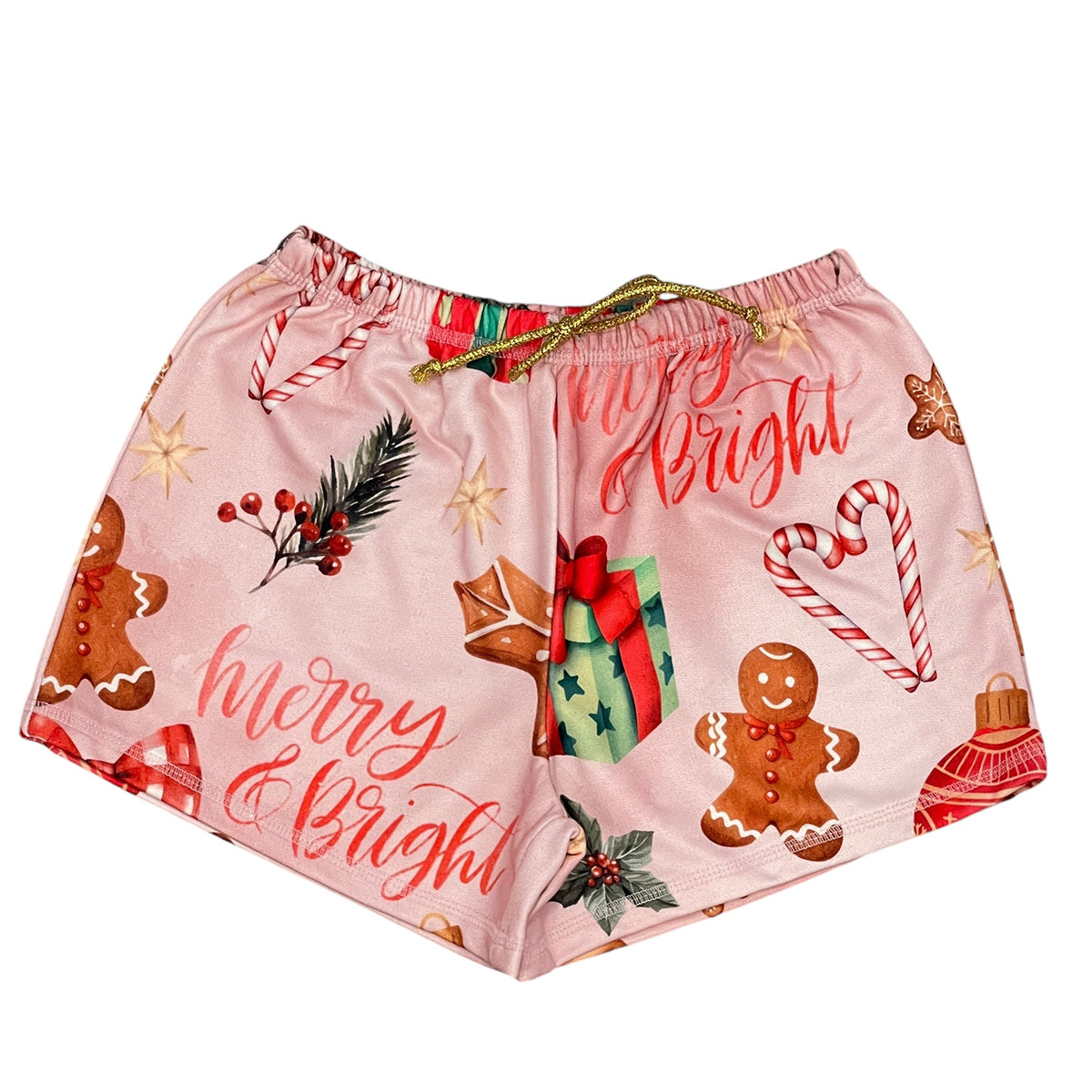 Christmas Merry & Bright Shorts by Paper Flower