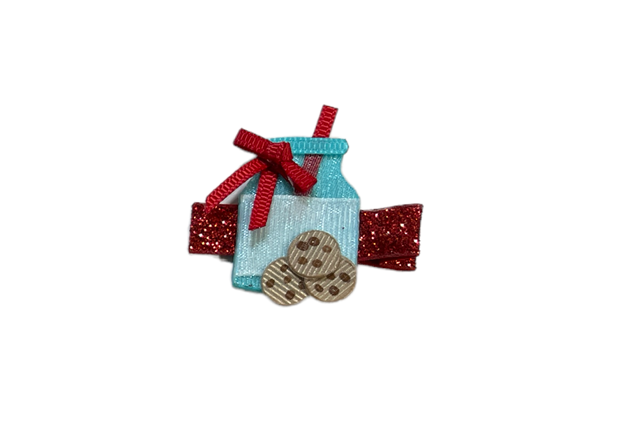 Milk & Cookies Sculpture Bow
