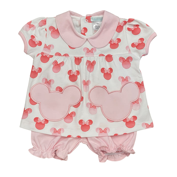 Minnie Mouse Bloomer Set by La Luna