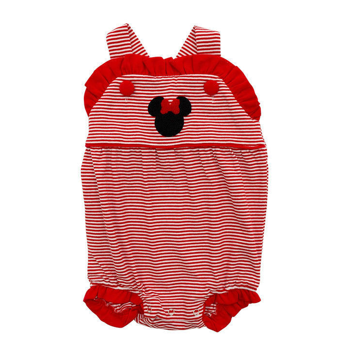 Minnie Mouse Ruffle Sunsuit by Itsy Bitsy
