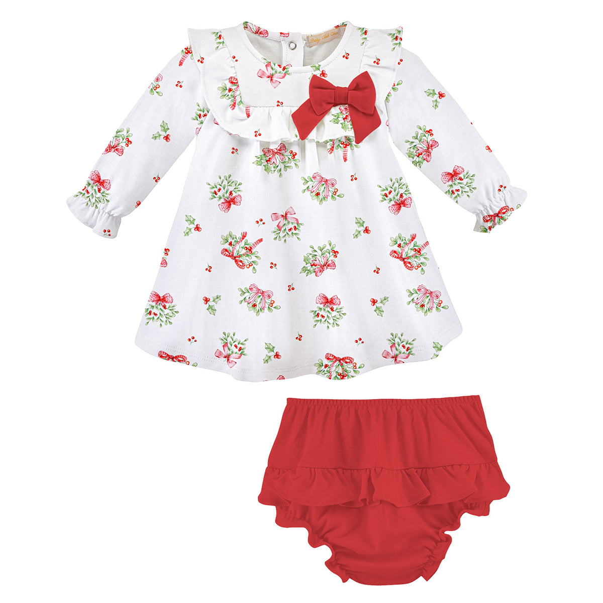 Mistletoe Kisses Bloomer Set by Baby Club Chic