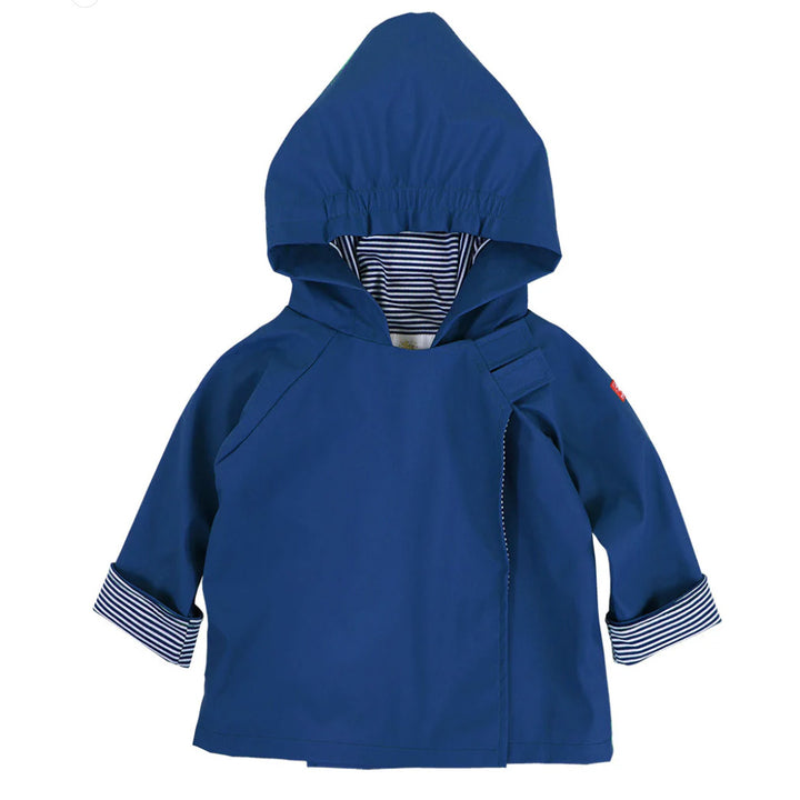 Nautical Blue Favorite Rain Jacket by Widgeon