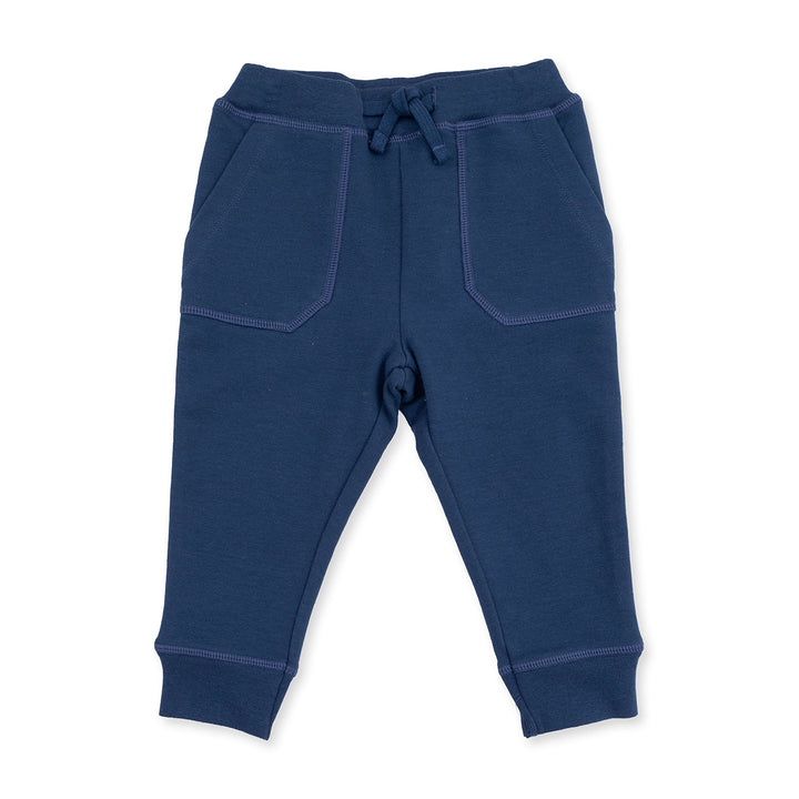 Insignia Blue Jogger Pants by Angel Dear