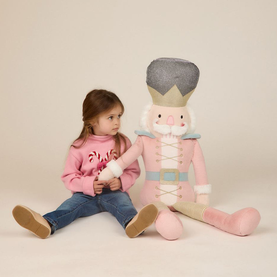 Large Nutcracker Plush by Mud Pie
