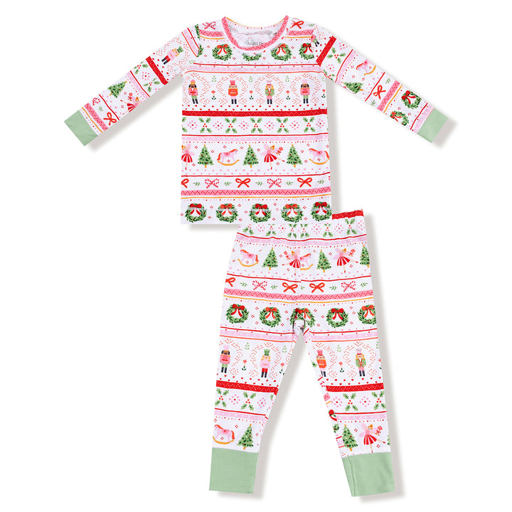 Nutcracker Sugar Plum Fairy Long-Sleeve Loungewear Set by Angel Dear