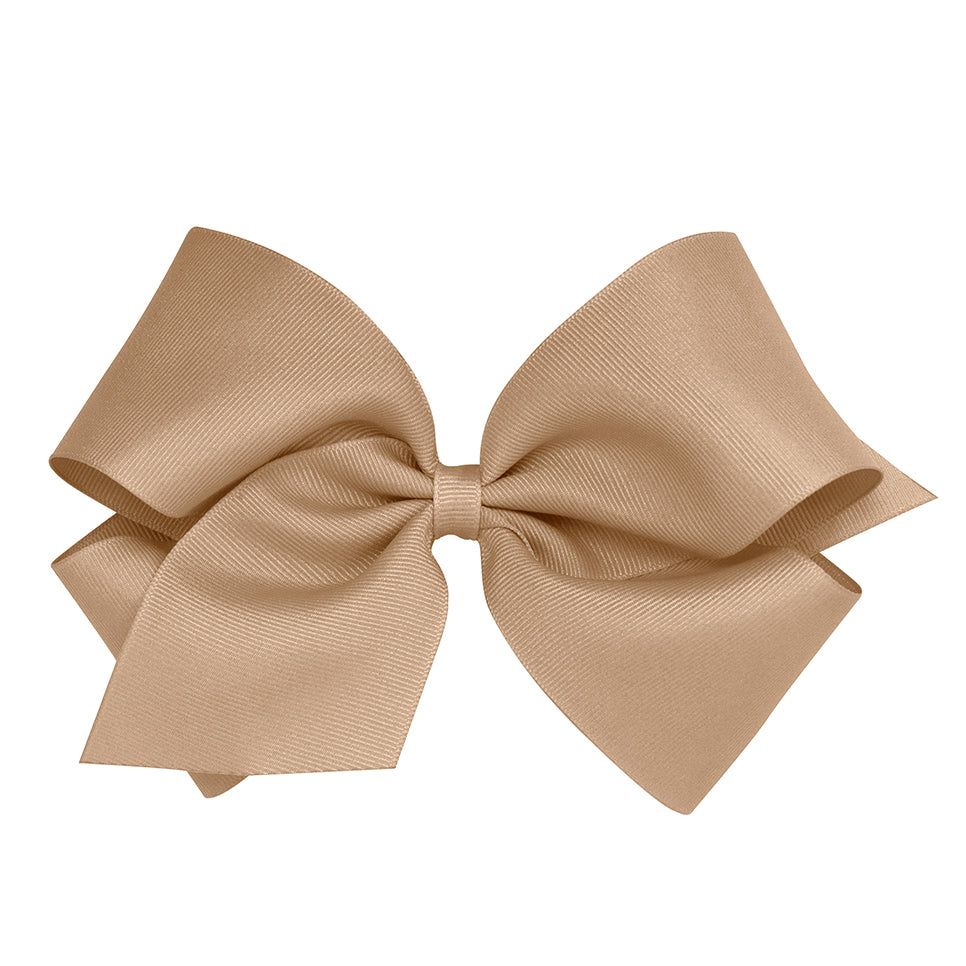 KING (6.25" wide) Grosgrain Bow by Wee Ones (47 Colors)