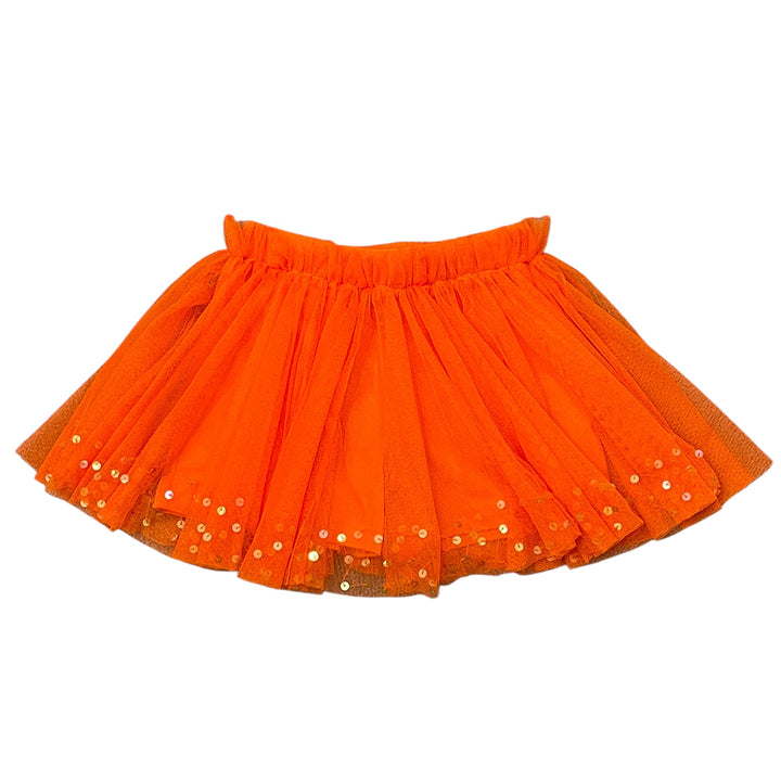 Sequin Tinkerbell Orange Skort by Havengirl