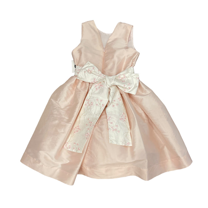 Susanne Lively Pink Dress with Cherry Blossom Sash