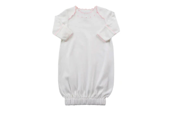 Proper Peony Dotson Sack Gown - Pink - Newborn