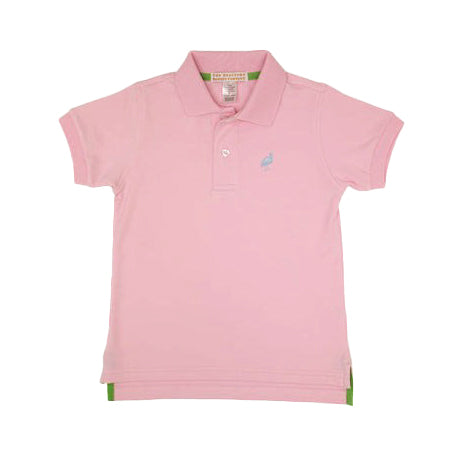 Palm Beach Pink Prim and Proper Polo by The Beaufort Bonnet Company