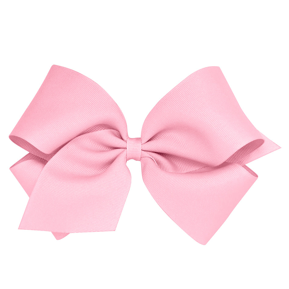 KING (6.25" wide) Grosgrain Bow by Wee Ones (47 Colors)