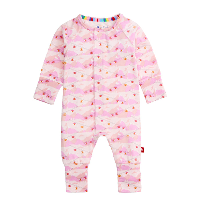 Pink Apres Ski Chic Modal Coverall by Magnetic Me