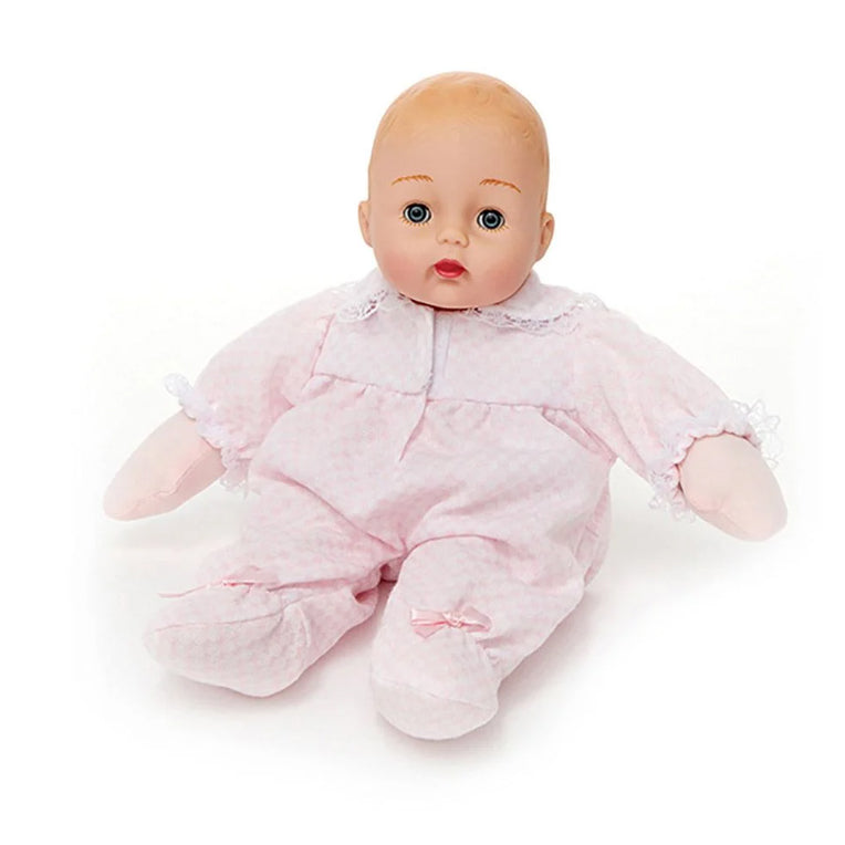 Pink Check Huggums® 12-Inch Baby Doll by Madama Alexander