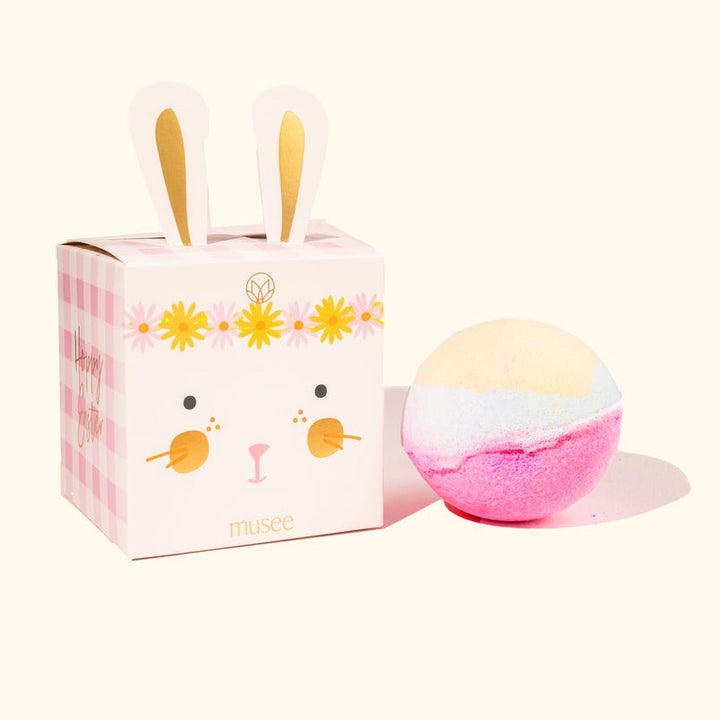 Pink Easter Bunny Bath Balm by Musee