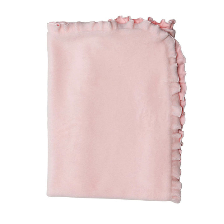 Pink Fleece Blanket by Terry Tots