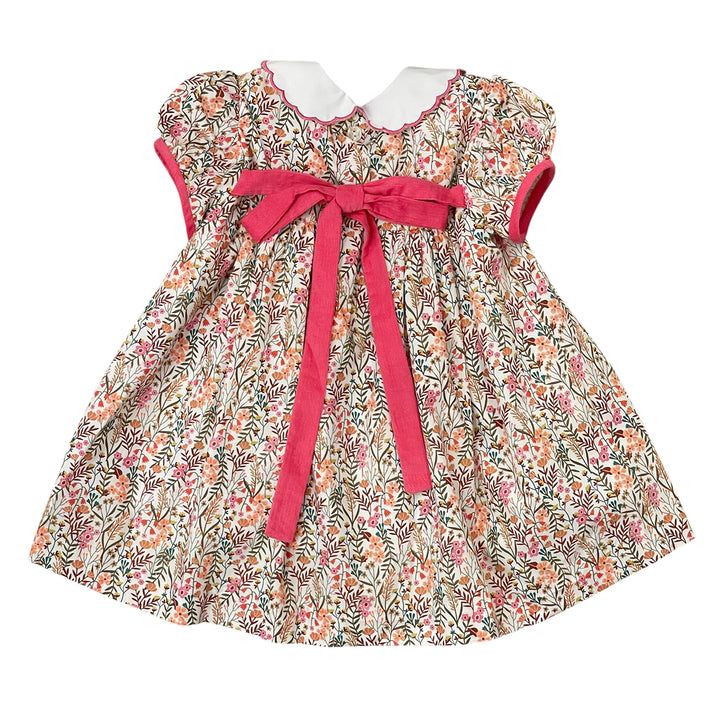 Pink Floral Amy Float Dress by Marco & Lizzy