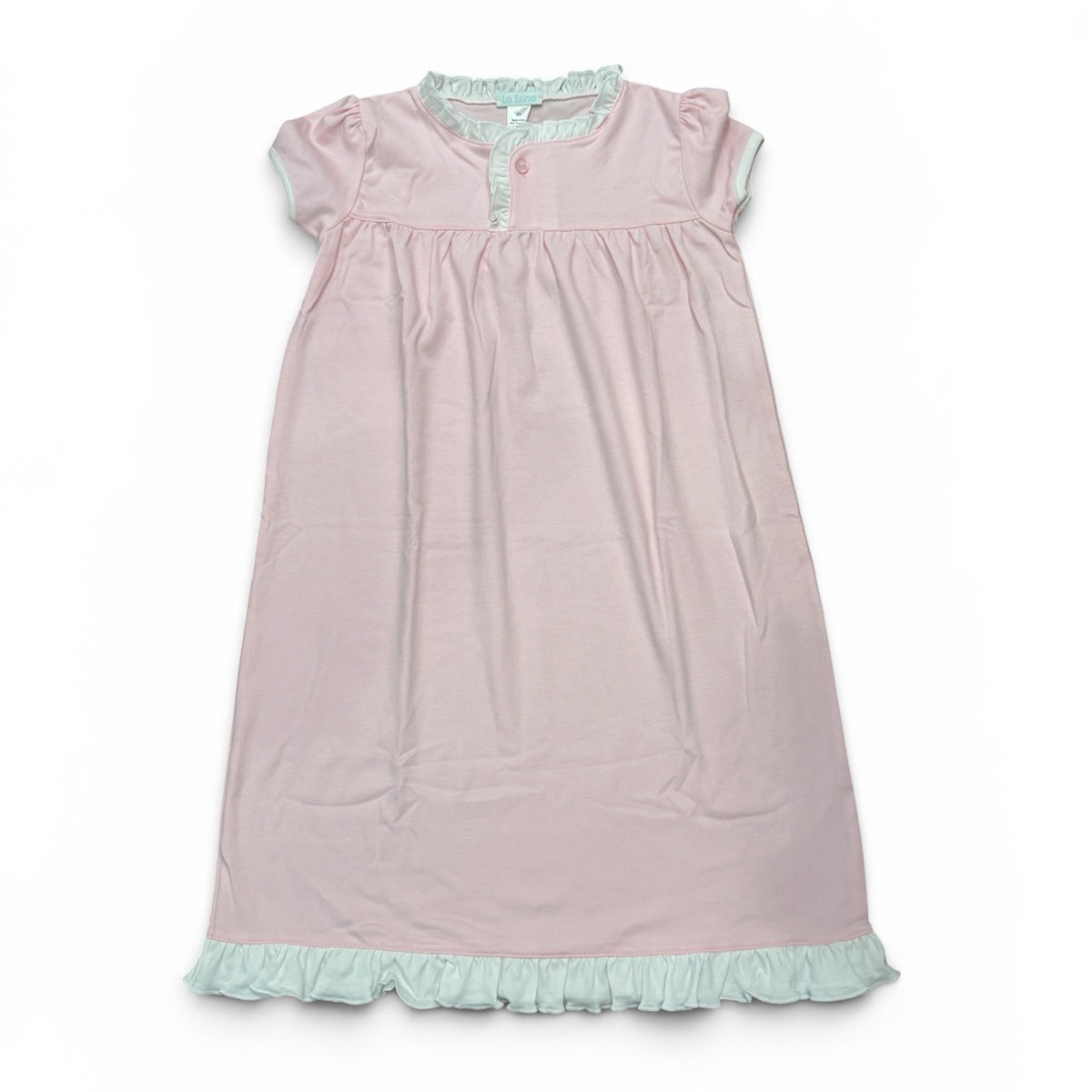 Pink Pima Night Gown by La Luna