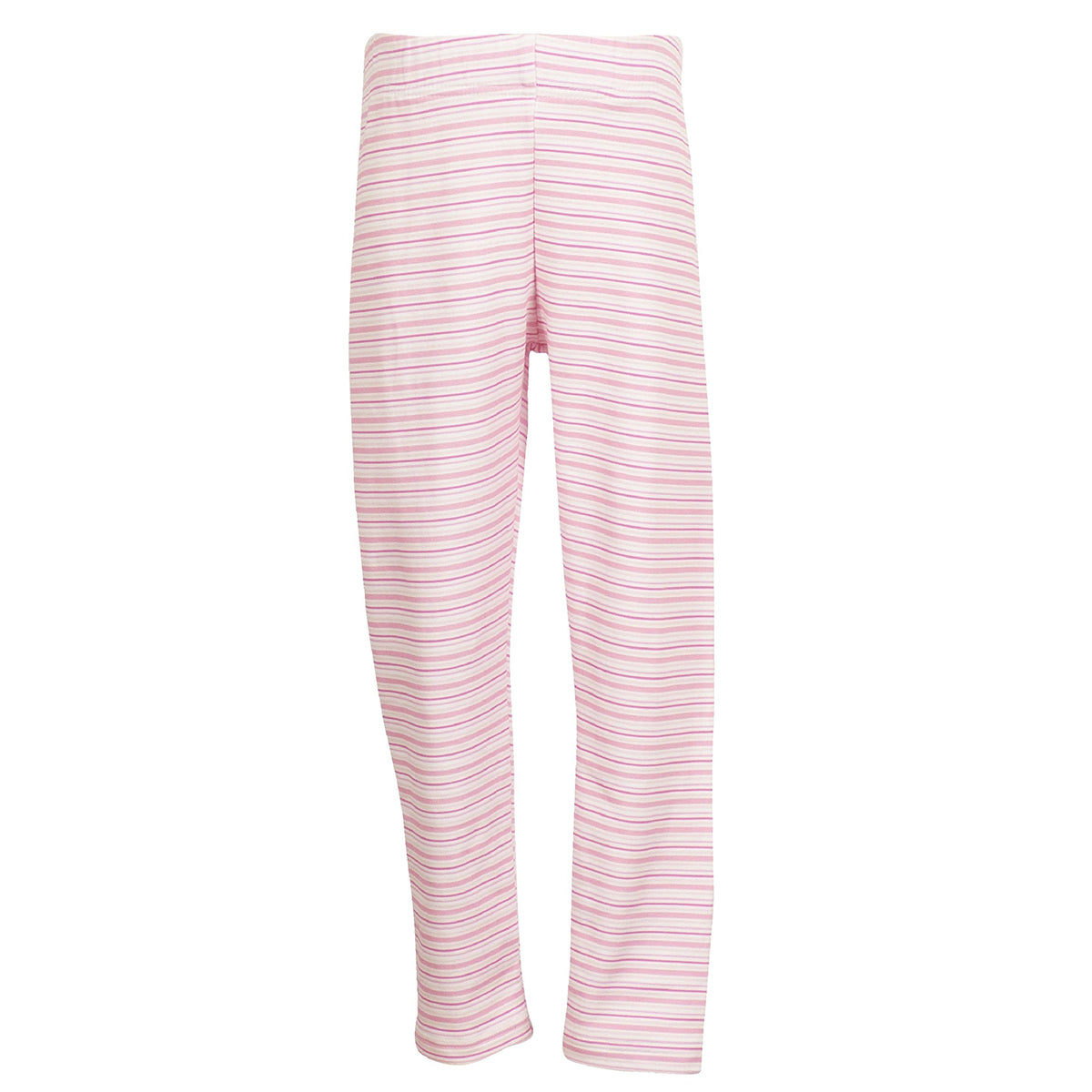Pink Stripe Leggings by Yellow Lamb