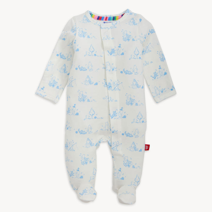 Pooh In the Woods Footie by Magnetic Me