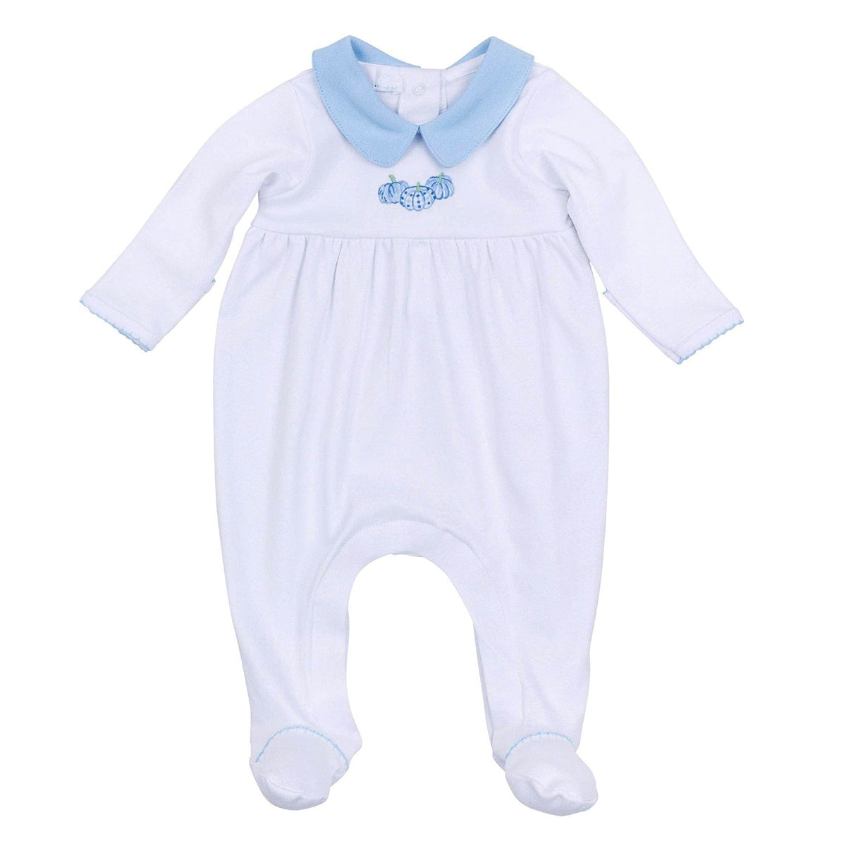 Precious Pumpkins Boy Collared Footie by Magnolia Baby