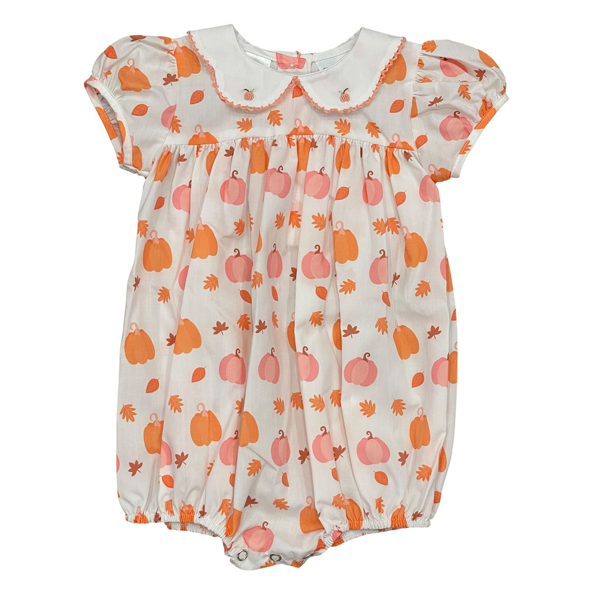 Pumpkin Print Bubble by LuLu BeBe