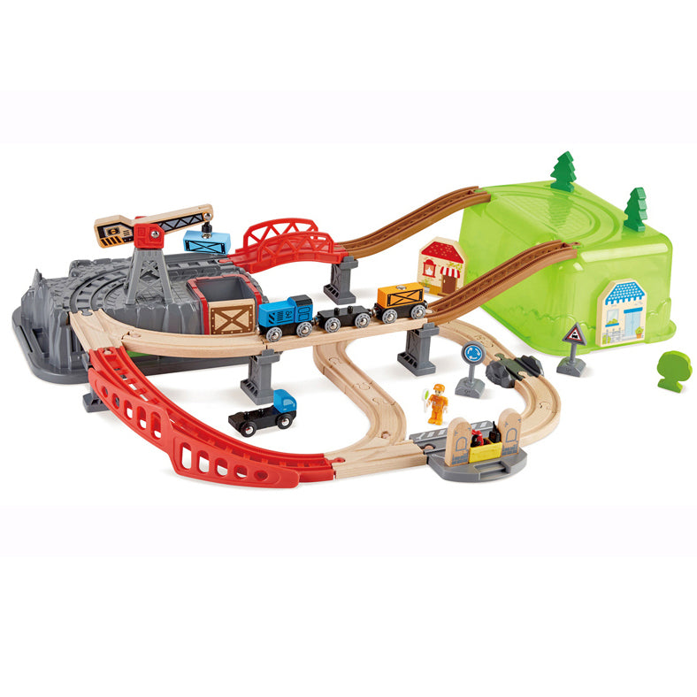 Hape Railway Bucket Builder Set (Ages 3+ Years)