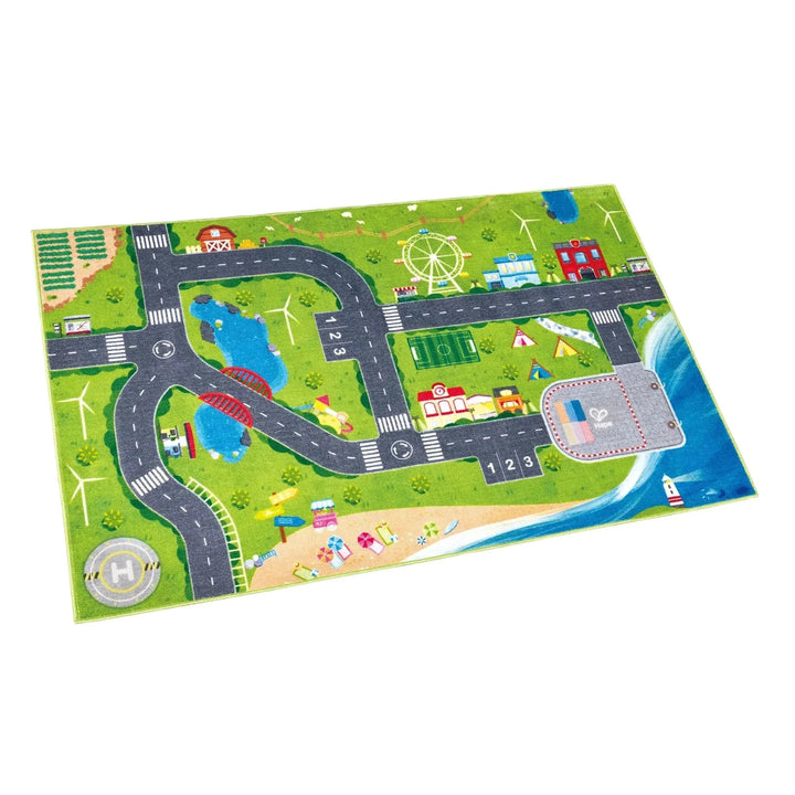 Railworld Discovery Mat by Hape