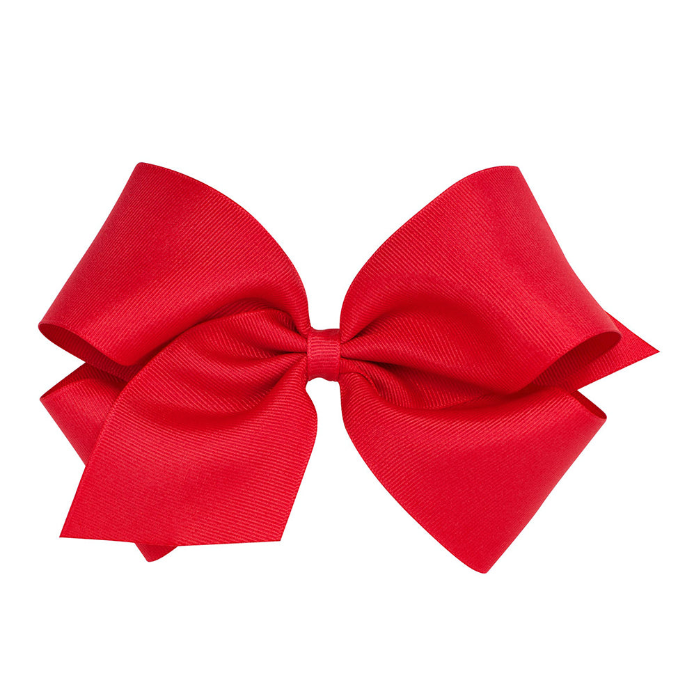 KING (6.25" wide) Grosgrain Bow by Wee Ones (47 Colors)
