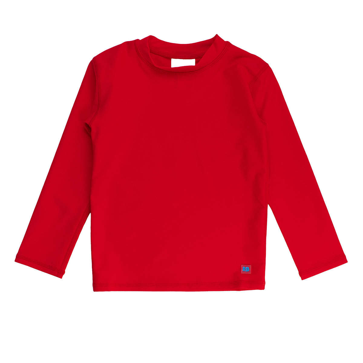 Red Long-Sleeve Swim Rash Guard by RuggedButts