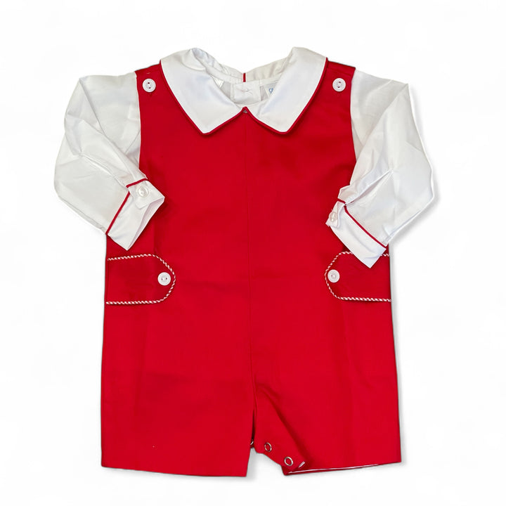 Red Shortall with Shirt by LuLu BeBe